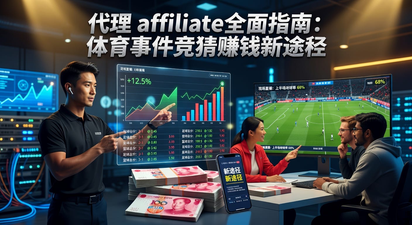 代理 affiliate：体育博彩合作新机遇深度解析