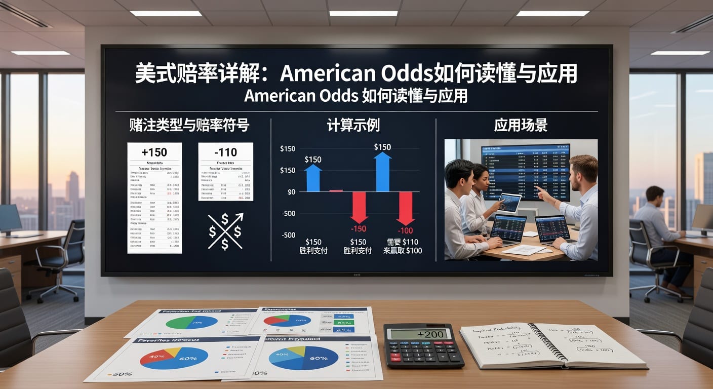 美式赔率 American Odds：新手入门与实战技巧解析 - 2026年世界杯投注