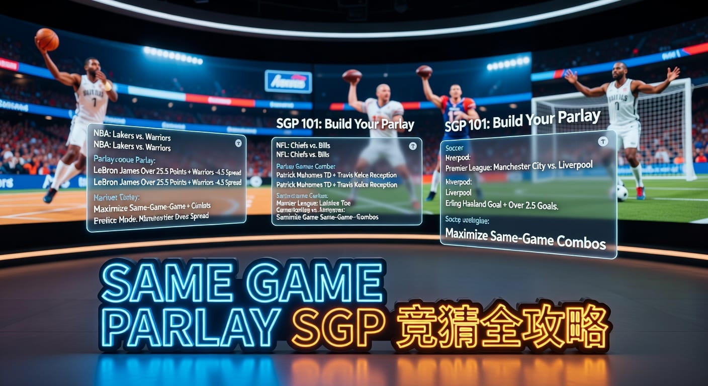 Same Game Parlay (SGP) 深度解析：新手入门到资深玩家指南