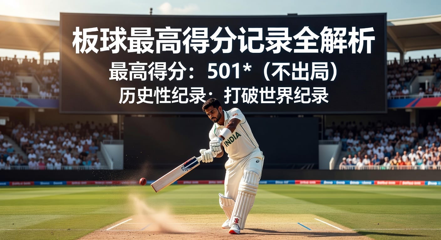板球最高得分：2026年最新纪录与投注技巧