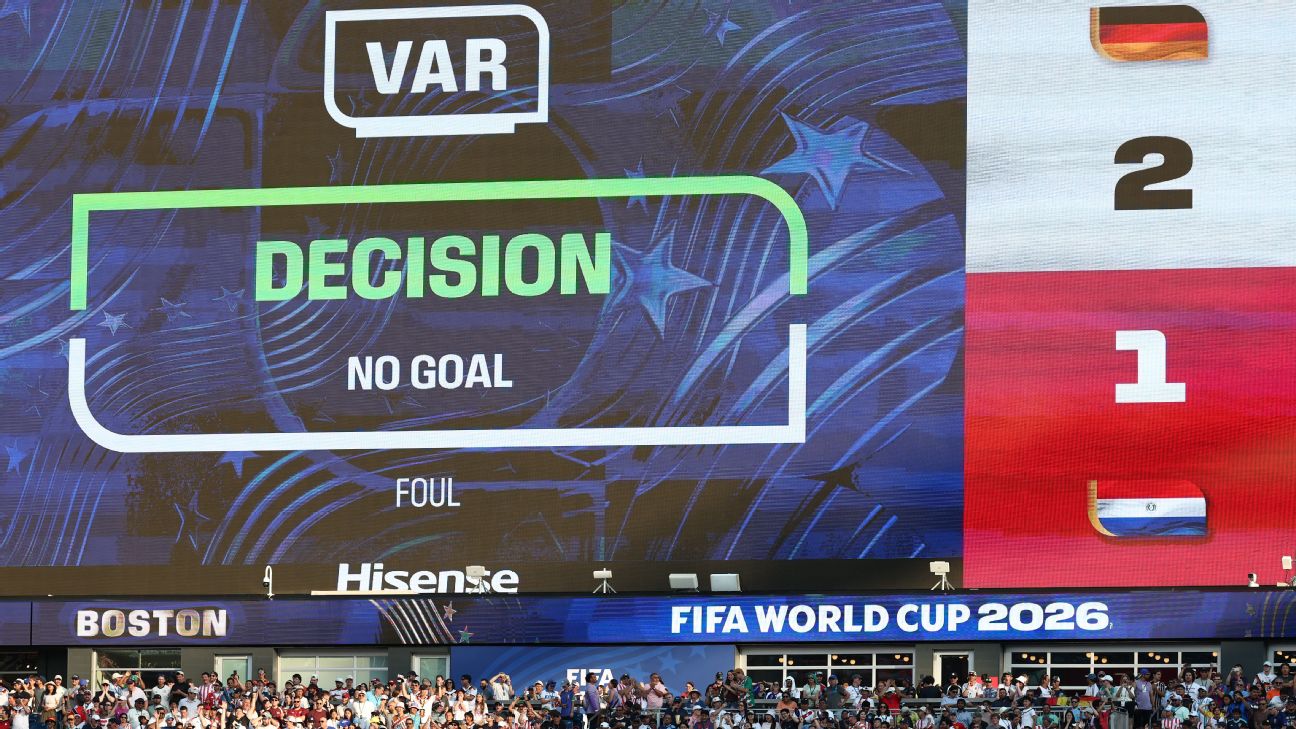 FIFA解释德国对巴拉圭进球被吹，VAR判罚依据更明确