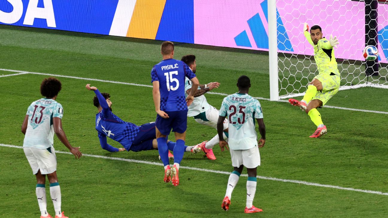 FIFA确认：世界杯用球技术判定克罗地亚进球越位无误