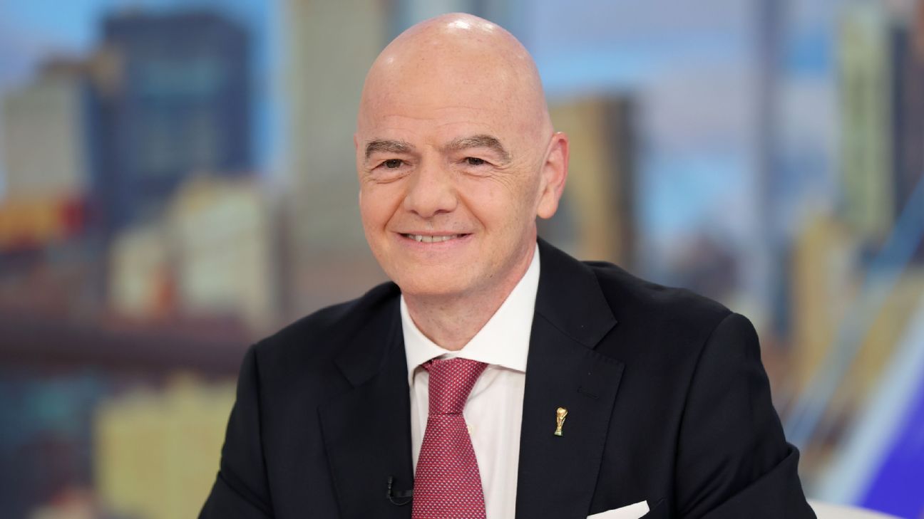 因凡蒂诺：FIFA将研究男足世界杯扩军至64队可能性
